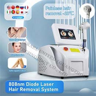 808nm Diode laser hair  removal system