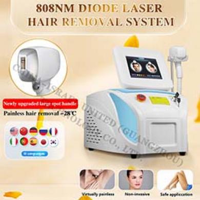 808nm Diode laser hair  removal system