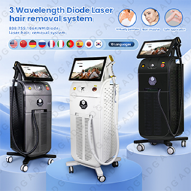 808nm Diode laser hair  removal system