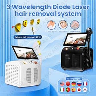 808nm Diode laser hair  removal system